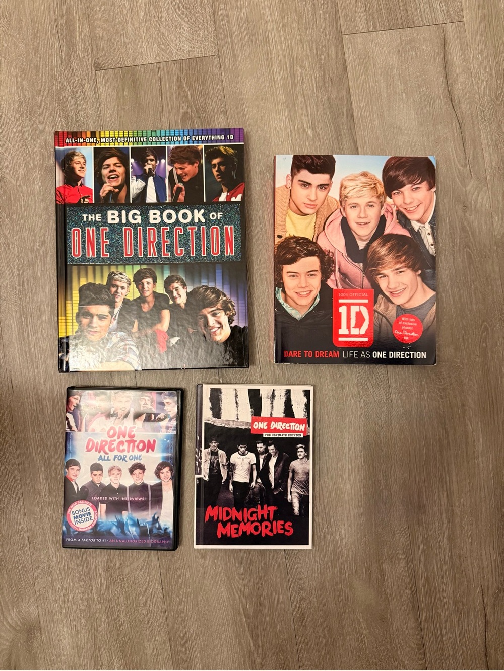 One Direction Merchandise Collection